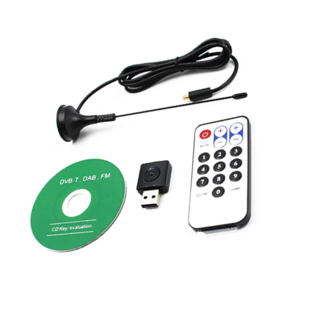 10 комплектов USB цифровой DVB-T SDR FM R820T HDTV приемник с удаленной антенна контроллера |