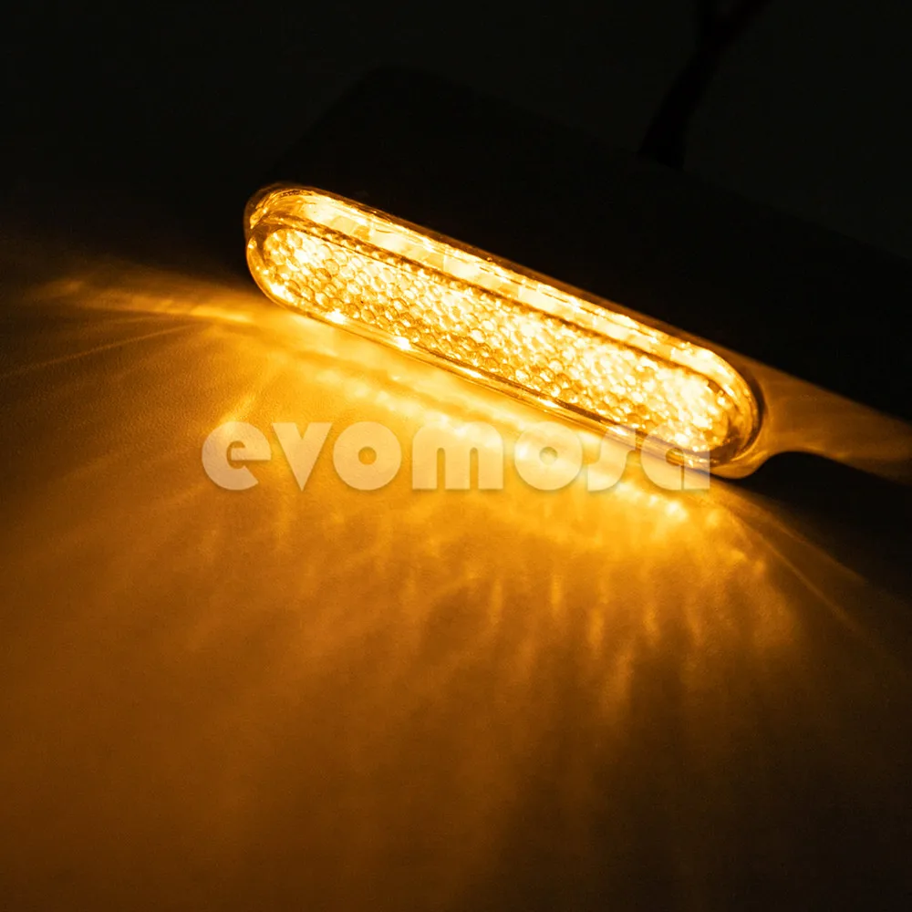 Универсальный светодиодный мини-сигнал поворота для мотоцикла 2 шт. |