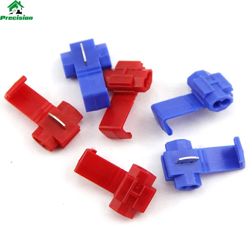 100 шт микс проволочный замок на скотче разъемы электрический кабель для быстрого