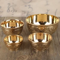pure copper liqueur shot glass creative wedding wine cup copper milk tea cups bronze golden buddhist bowl homes gift decorative