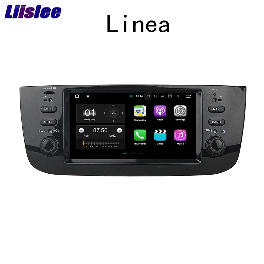 Liislee Автомобильный навигатор GPS для Fiat Linea 2014 ~ 2015 Android Аудио Видео Радио HD