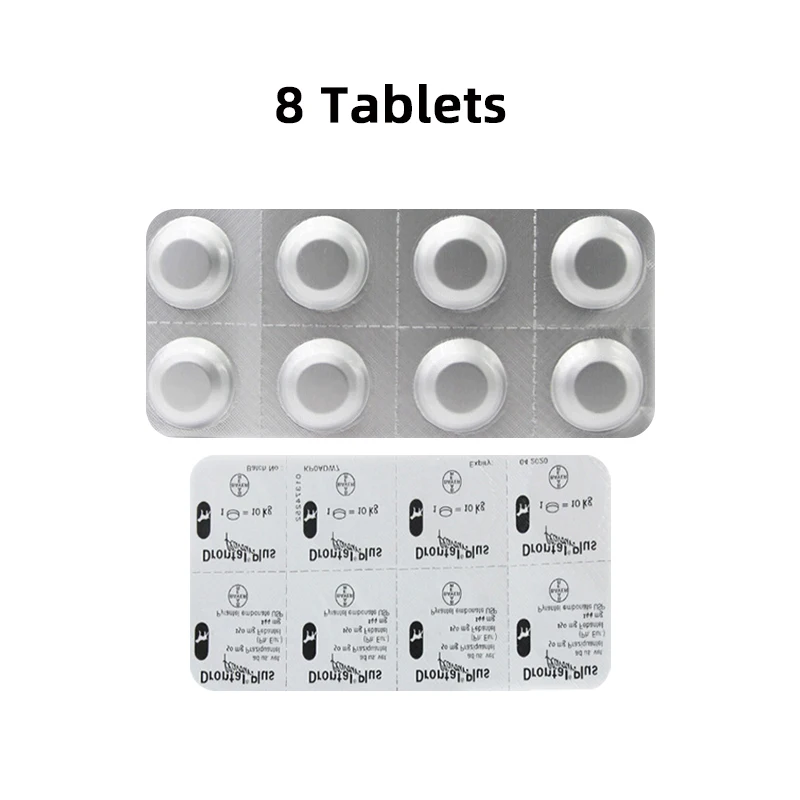 Drontal Plus для собак 8/32/104 таблеток (Tapeworm Dewormer собак)|Принадлежности кормления и