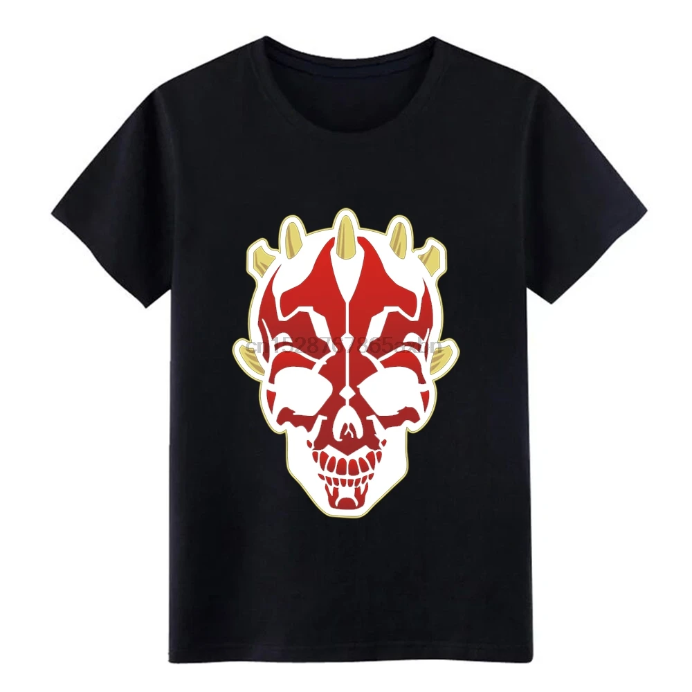 Мужская футболка с черепом мол дизайнерская 100% хлопок круглый вырез одежда