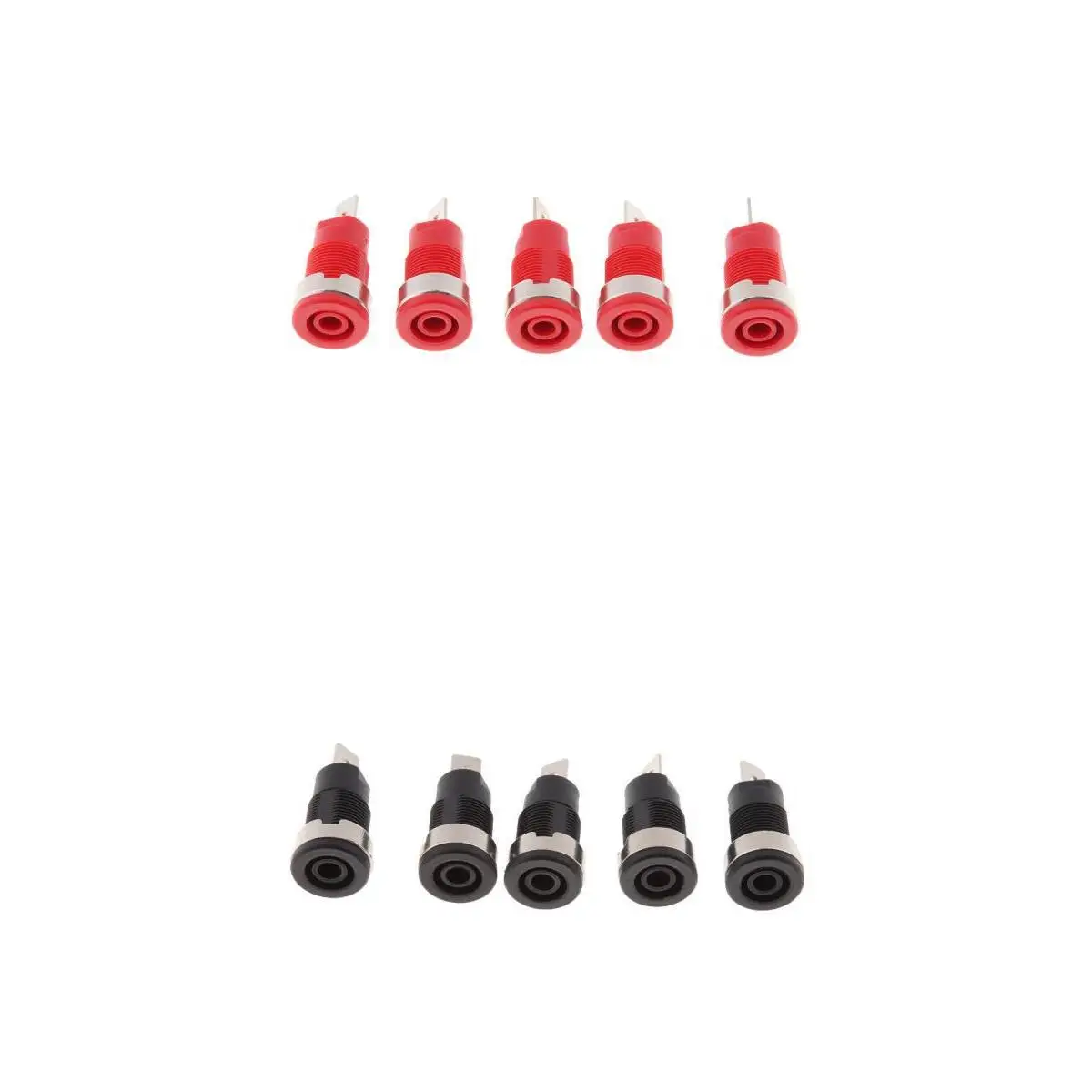 10 упаковок 4 мм разъем типа &quotбанан&quot панель гнездо связывающий пост спикер