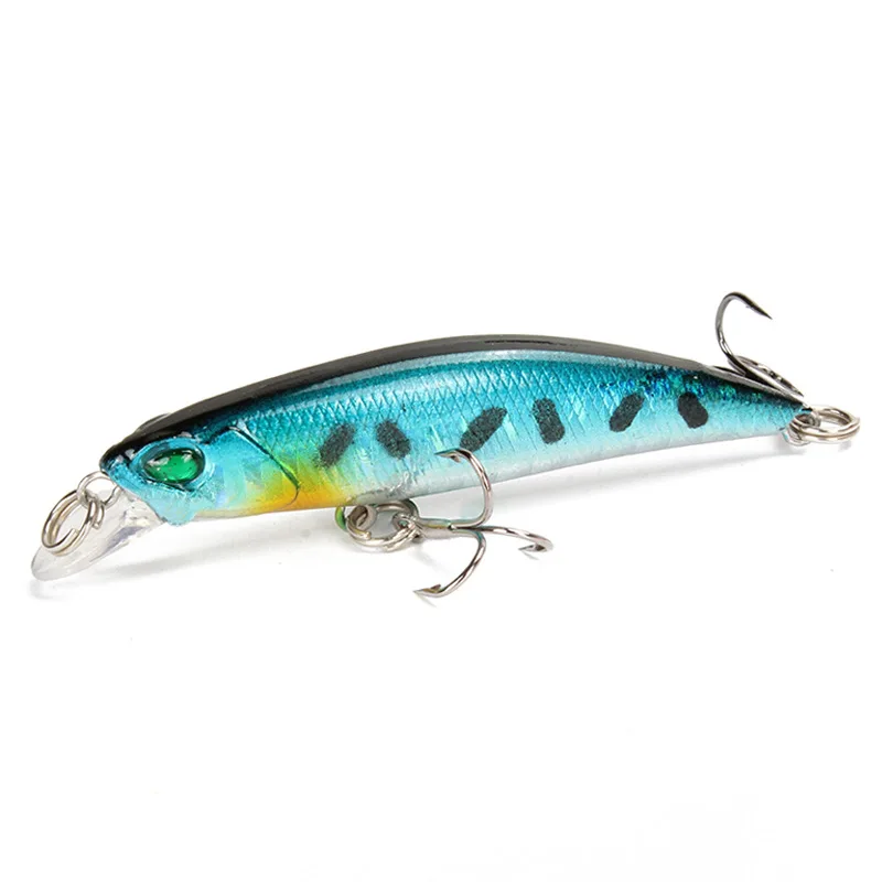 1 шт. рыболовная приманка для плавания Bionic Hard Bait65mm/4g искусственные 3D глаза Minnow