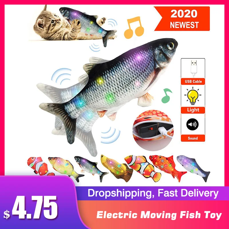 

Игрушка для домашних животных электрическая игрушка для кошек плюшевая 3D интерактивная электронная USB устойчивая к укусам Жевательная мол...