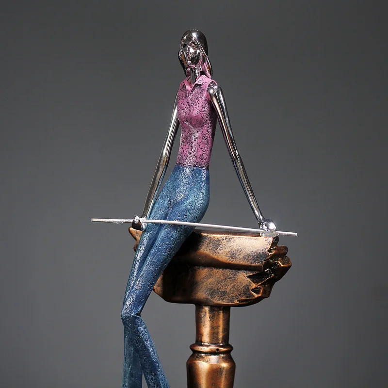 Strongwell современная статуя из бильярда абстрактная скульптура для украшения дома