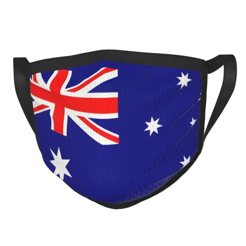 

Australia Flag Mask Anti Dust Breathable Australian Pride Face Mask Protection Cover Unisex Respirator Mouth Muffle