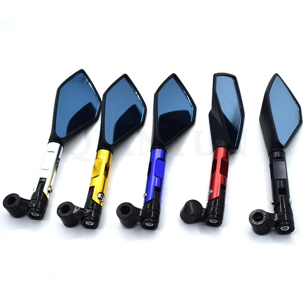 Универсальный ЧПУ Алюминиевый сплав голубое стекло зеркало заднего вида боковое