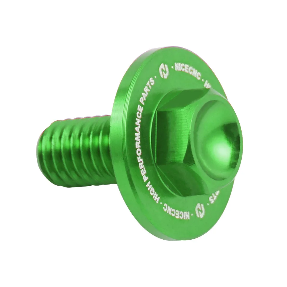 NICECNC 6 шт. Передняя вилка Защитный болт для Kawasaki KX250F KX450F 2005-2018 KX250 KX450 2019-2022 KX125 KLX300R