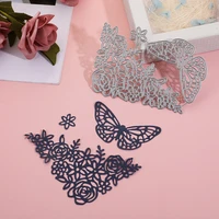 flower butterfly die cut metal cutting dies scrapbooking diy mold paper cutter photo album decorative craft embossing dies mould