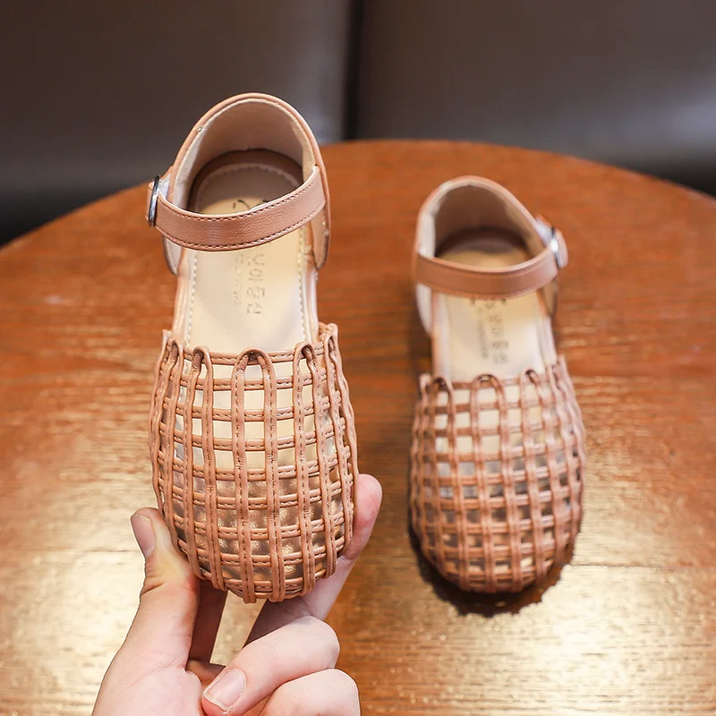 Обувь для маленьких девочек Модная детская обувь принцессы Сандалии детей