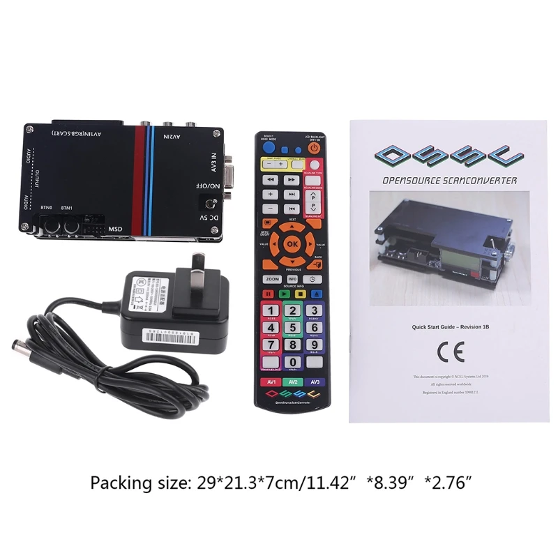 

Enhanced Edition OSSC-X конвертер HDMI-совместимый для конвертации видео игровых консолей T84C