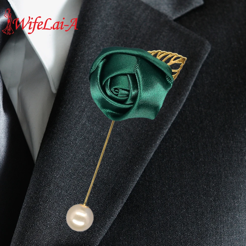 Простой Свадебный корсаж и бутоньерка для жениха мужской костюм булавка лацкана