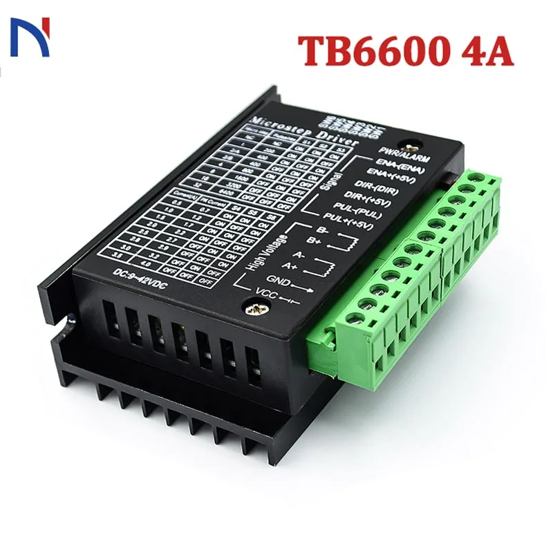 Драйвер шагового двигателя TB6600 4A 42/57/86 32 сегмента улучшенная версия а 42 В