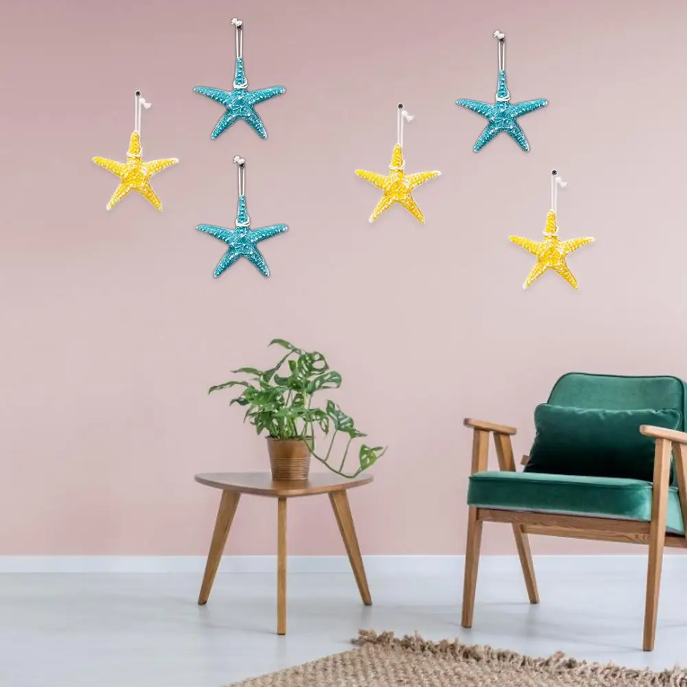 13*13 см инновационный цвет Таро Морская звезда из смолы маленькая настенная