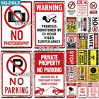 SQ-DGLZ металлический знак безопасности, Настенный декор, жестяная вывеска, винтажный домашний декор, рисование, доски без парковки, художественная доска, плакат