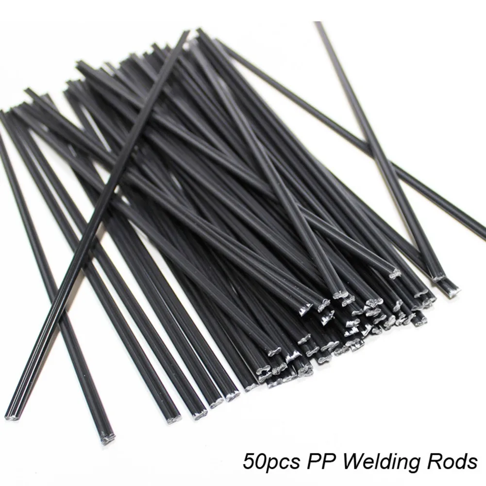 

50Pcs 200mm PP Black Plastic Welding Rods For Repair Car Bumper Plastic Welder Gun/Hot Air Gun/Welding Tool