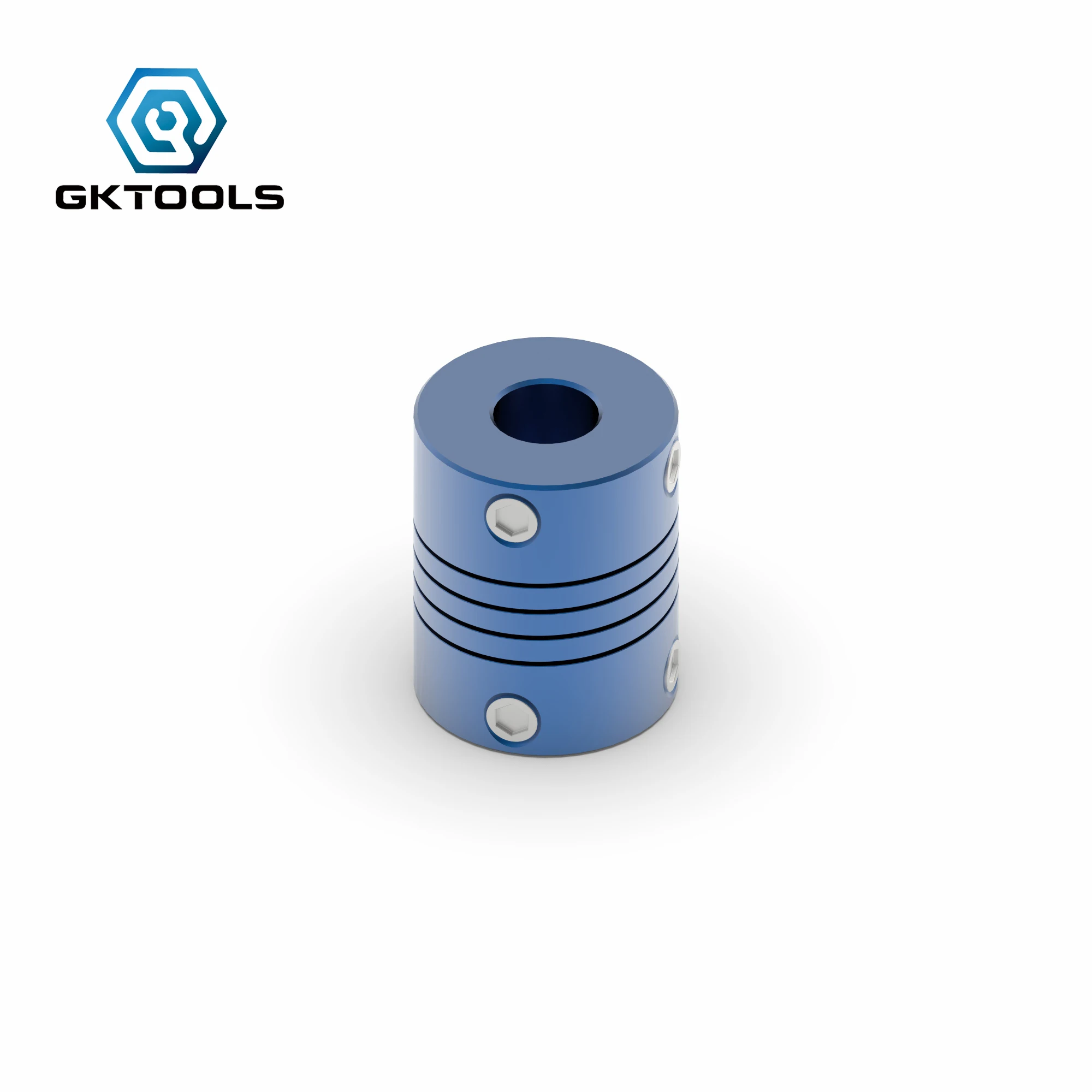 GKTOOLS алюминиевый ЧПУ двигатель челюсти вала СОЕДИНИТЕЛЬ 4 мм до 5 гибкая муфта OD