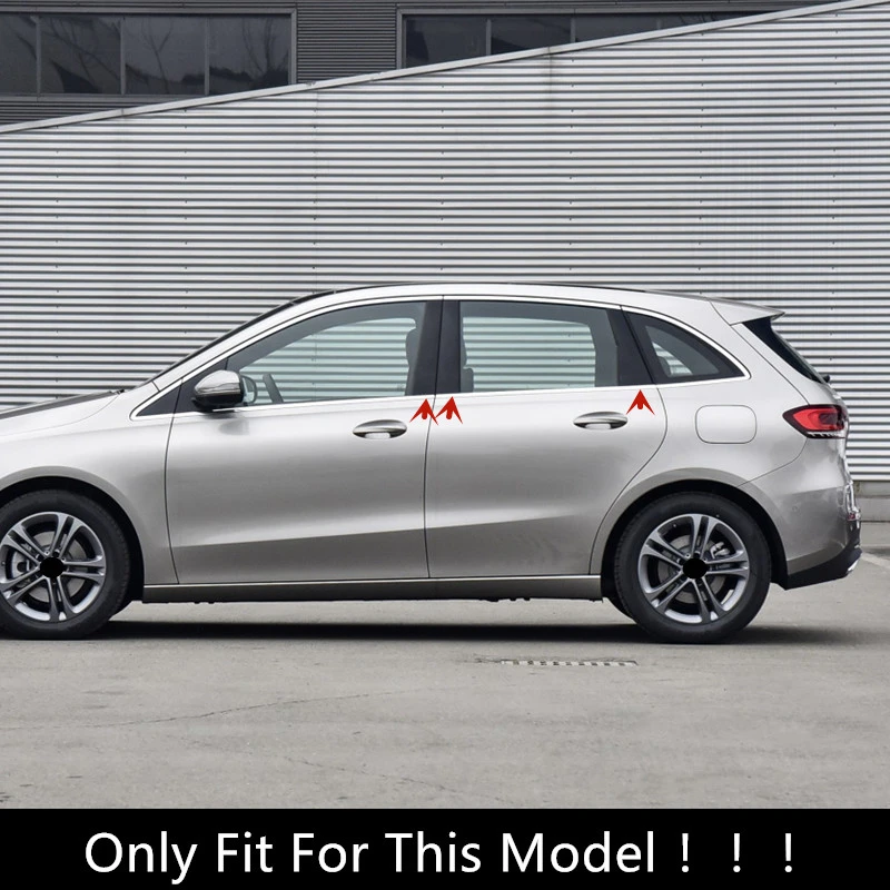 Серебряные украшения для стайлинга автомобиля окно BC столб блестки декоративные