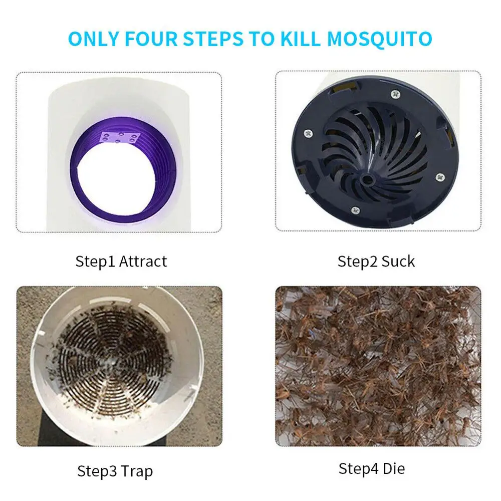 Низковольтный ультрафиолетовый светильник USB лампа убийца комаров бытовой