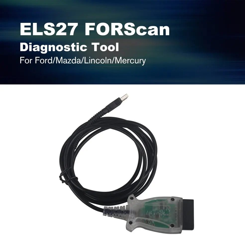 ELS27 FOR Scan V2.2.6 OBD2 USB Scanner Diagnostic Cable For Ford/Mazda/Lincoln/Mercury Code Reader Tools J2534 FTDI Adapters Hot |