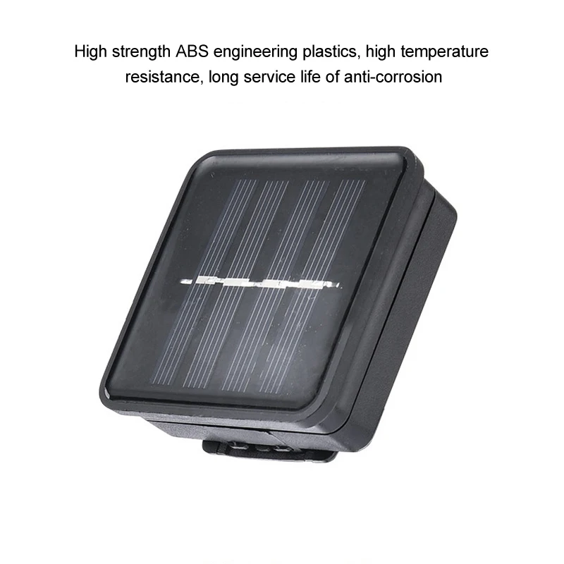 10 метров 100 светодиодов восемь функций Солнечная медная проволочная гирлянда