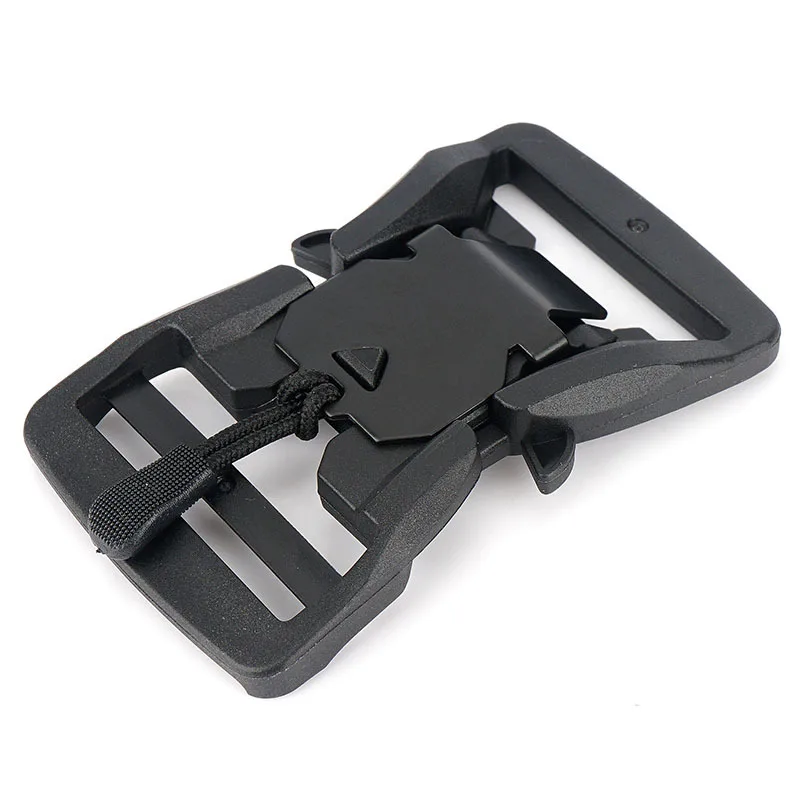 

38MM Men's Plastic Magnetic Quick Release Belt Buckle Wear-resistant Army Training Nylon Metal Buckle Belt Accessories
