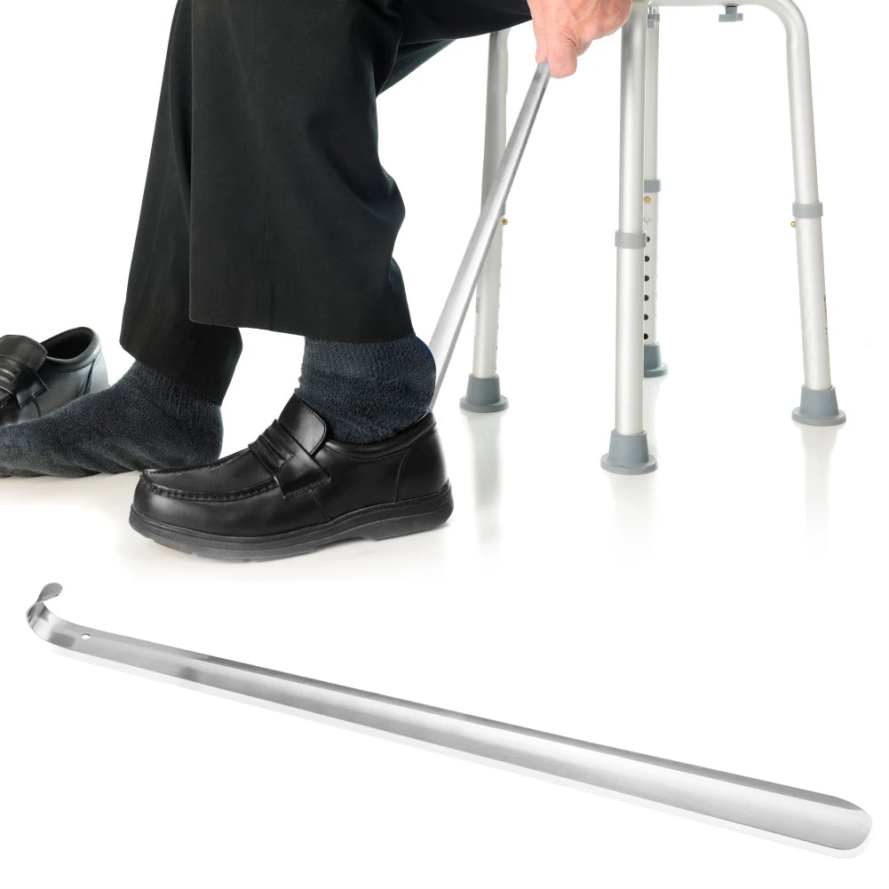 Новый профессиональный Прочный рожок для обуви из нержавеющей стали пожилых