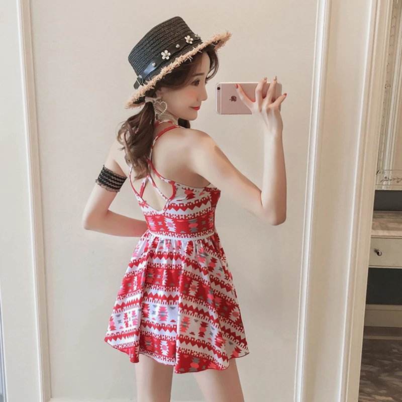 Сексуальный купальник с v-образным вырезом размера плюс для женщин Цельный пуш-ап