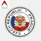 Aliauto личность кузова автомобиля Наклейка Чехия Прага украшения наклейки аксессуары для Suzuki Peugeot Skoda,12 см * 12 см