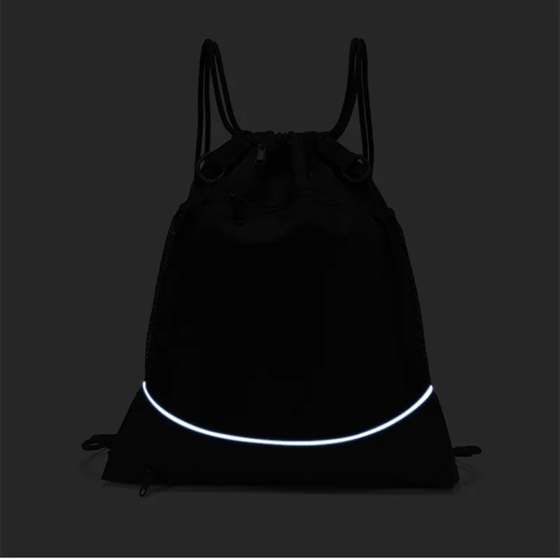

Drawstring Backpacks Waterproof Oxford Backpack Large Capacity Multi-functional Basketball Bag Reflective Stripe Sport Ball Bag
