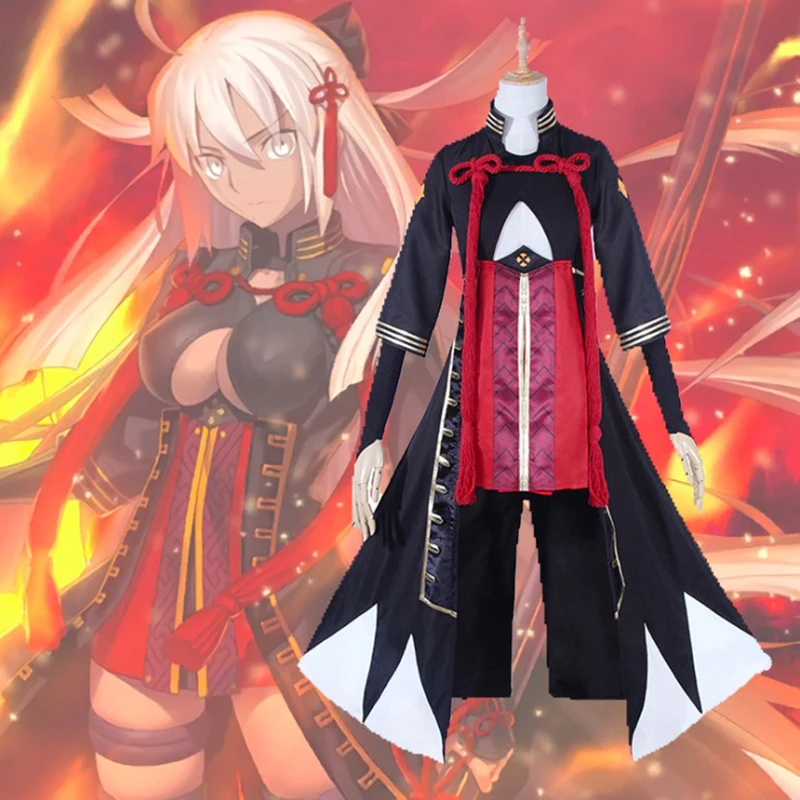 Костюм для косплея из игры Fate Grand Order костюм Окита соуджи альтер костюмы Хэллоуина