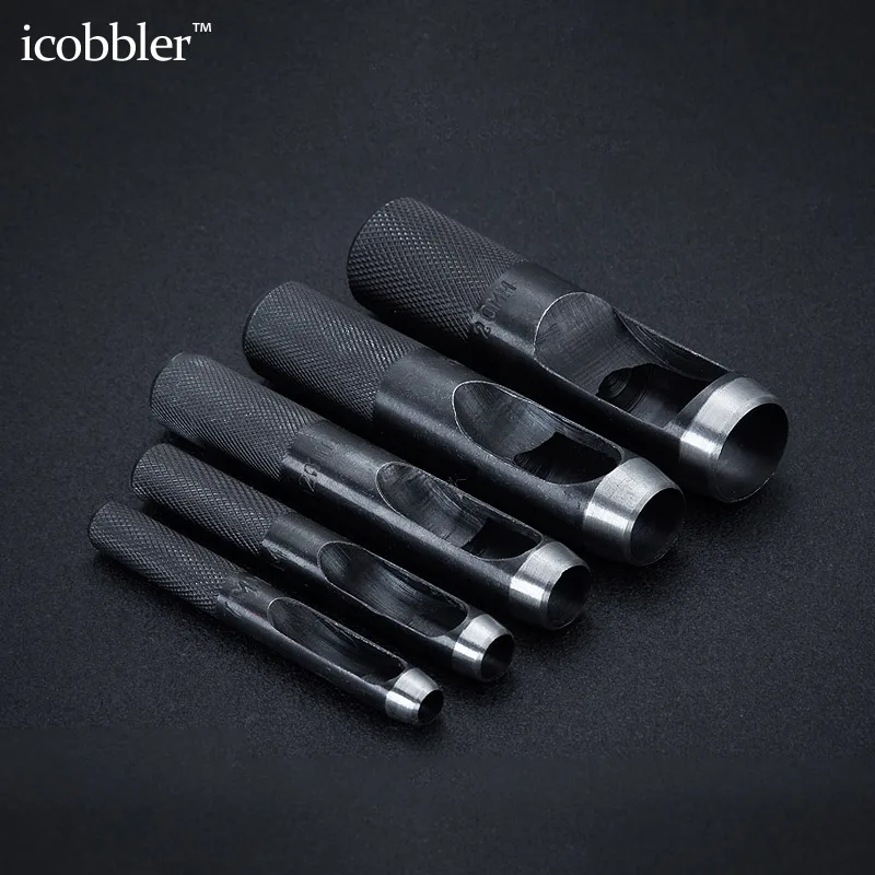 Пробивной ремень Круглый стальной кожаный дырокол для кожаного ремня пробивной