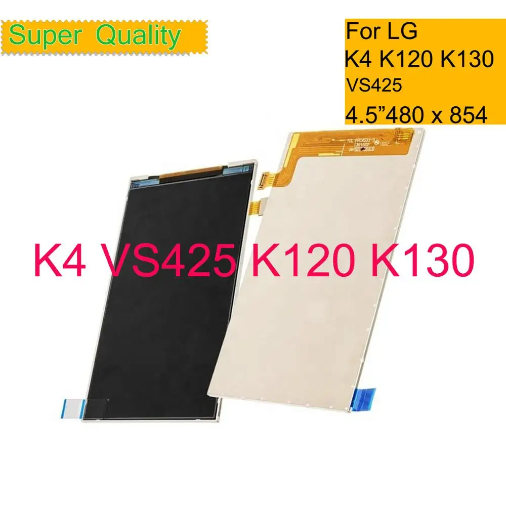 Сменный модуль ЖК дисплея для LG K4 LTE 4G K120 K120E K130E K130 VS425 10 шт./лот|Экраны мобильных