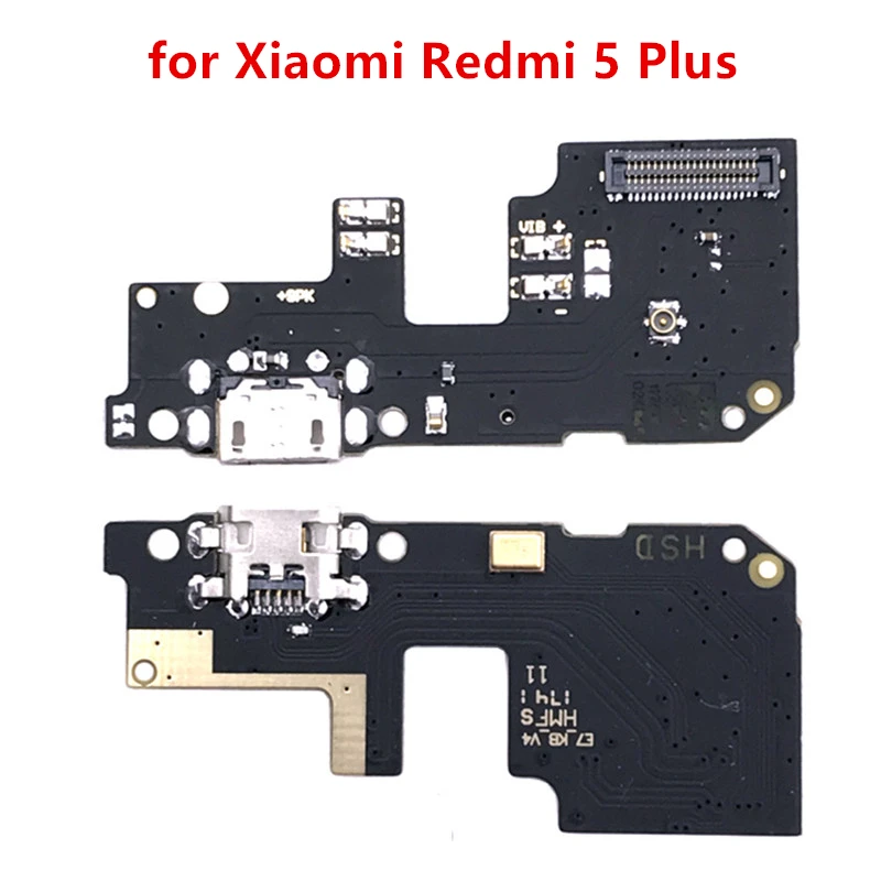 Гибкий кабель для зарядки Xiaomi Redmi 5 Plus док станция с USB портом зарядки|Шлейфы