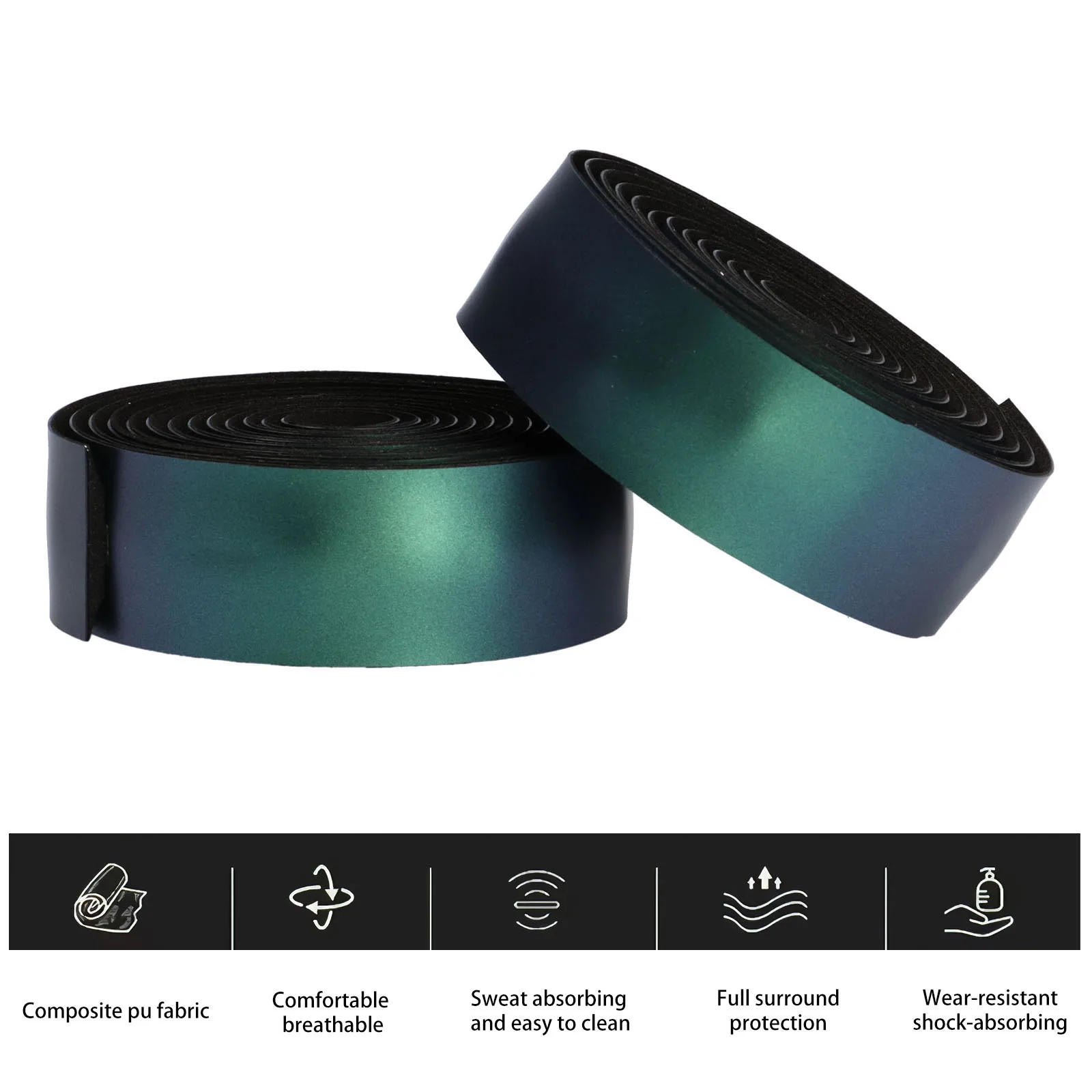 

Лента на руль дорожного велосипеда, камуфляжная пробковая обмотка с самоклеящимися ручками для горных велосипедов