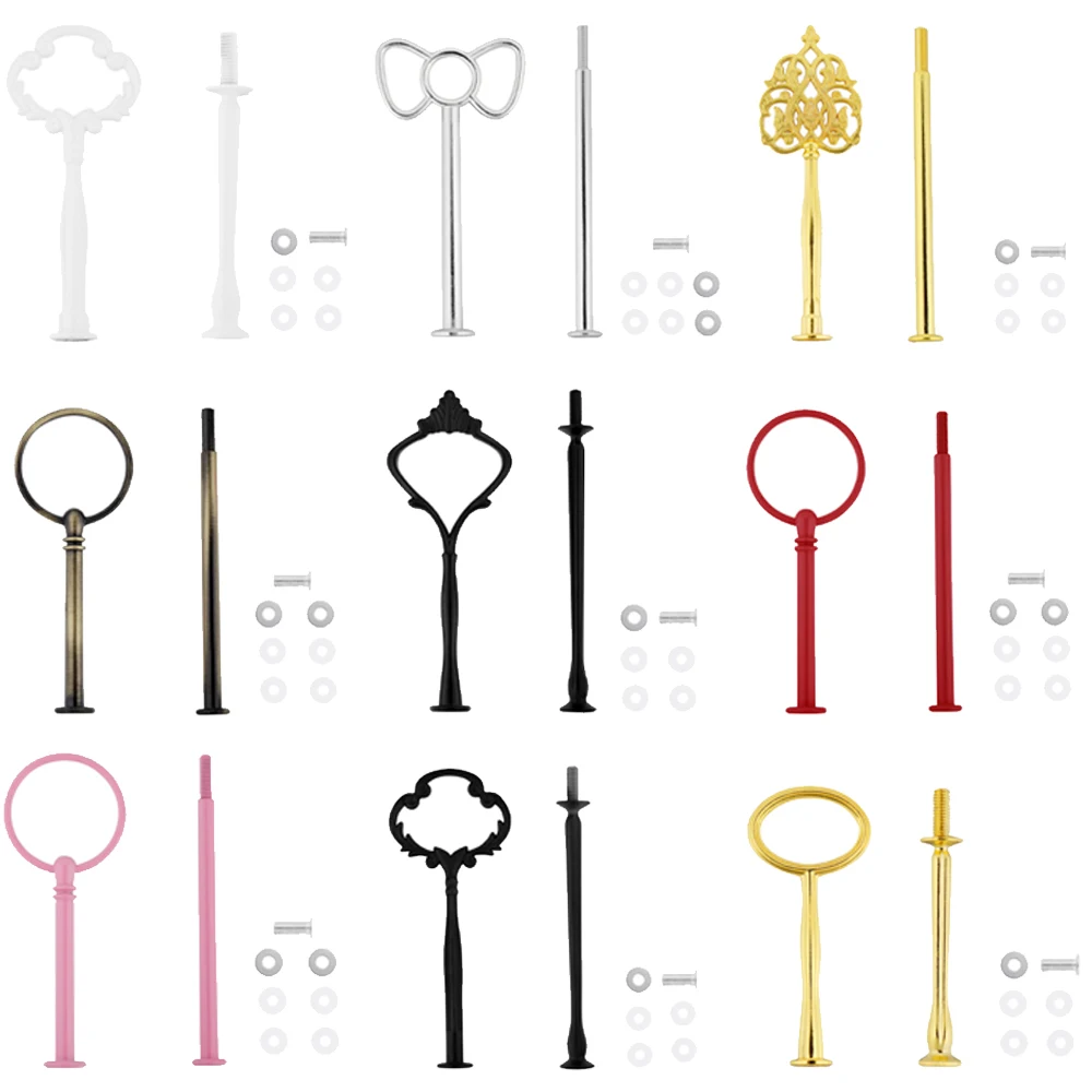 2 яруса подставка для торта в форме короны ручка фруктов фурнитура