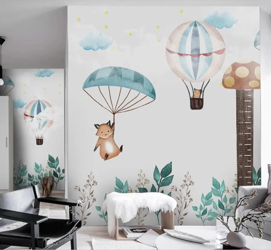 Пользовательские фото обои CJSIR ручная роспись детская комната воздушный шар