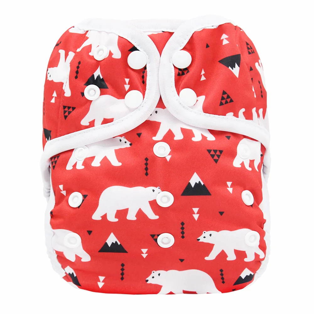 50 шт./лот 2020 Новый одноразмерный тканевый чехол для детских подгузников с двойной