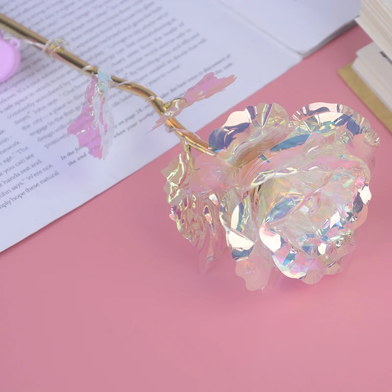 

Valentine's Day Lighting Rose 24K Foil PlatedGold Rose Foreverlove Wedding Decor