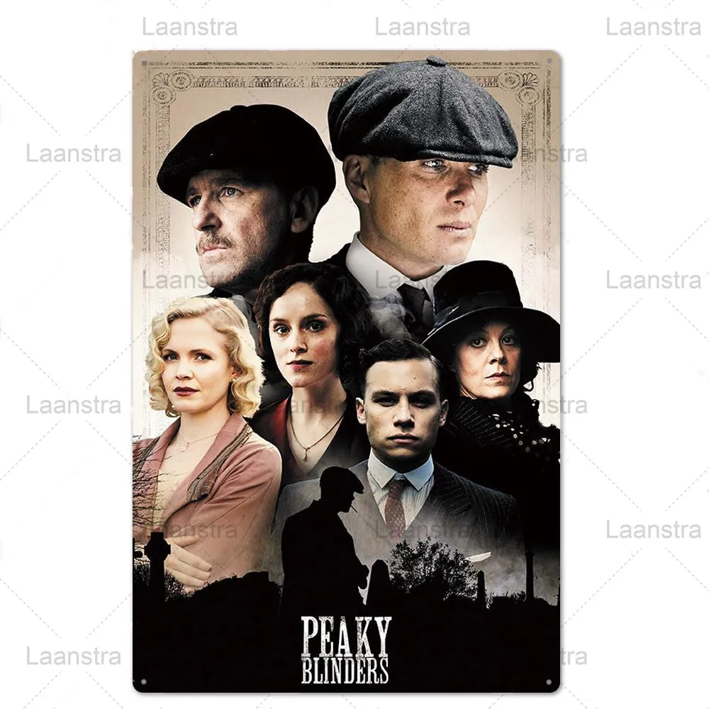 Металлическая жестяная вывеска Чехлы для телефона с принтами &quotострые козырьки: