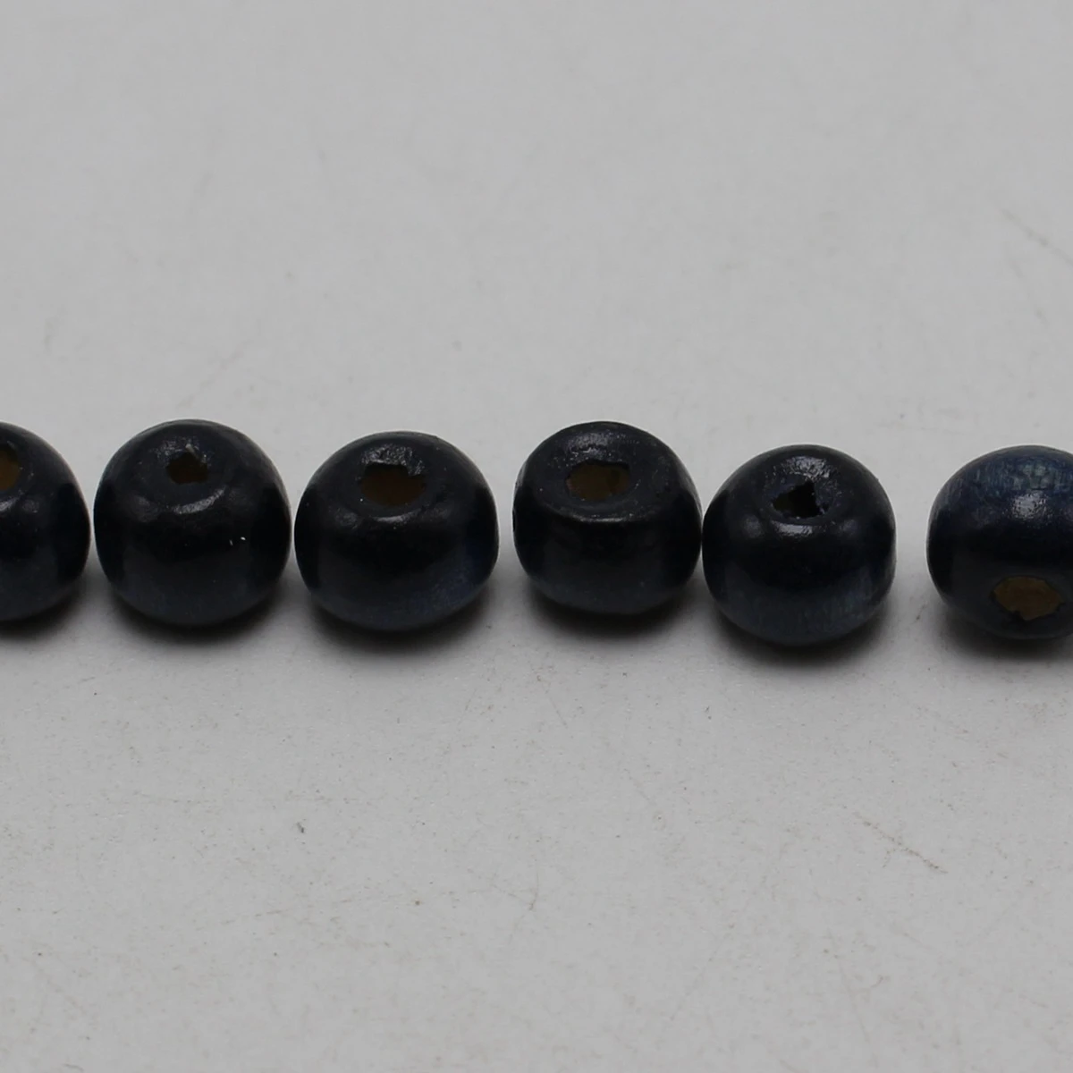 500 темно-синий 8 мм круглые деревянные бусины ~ | Украшения и аксессуары