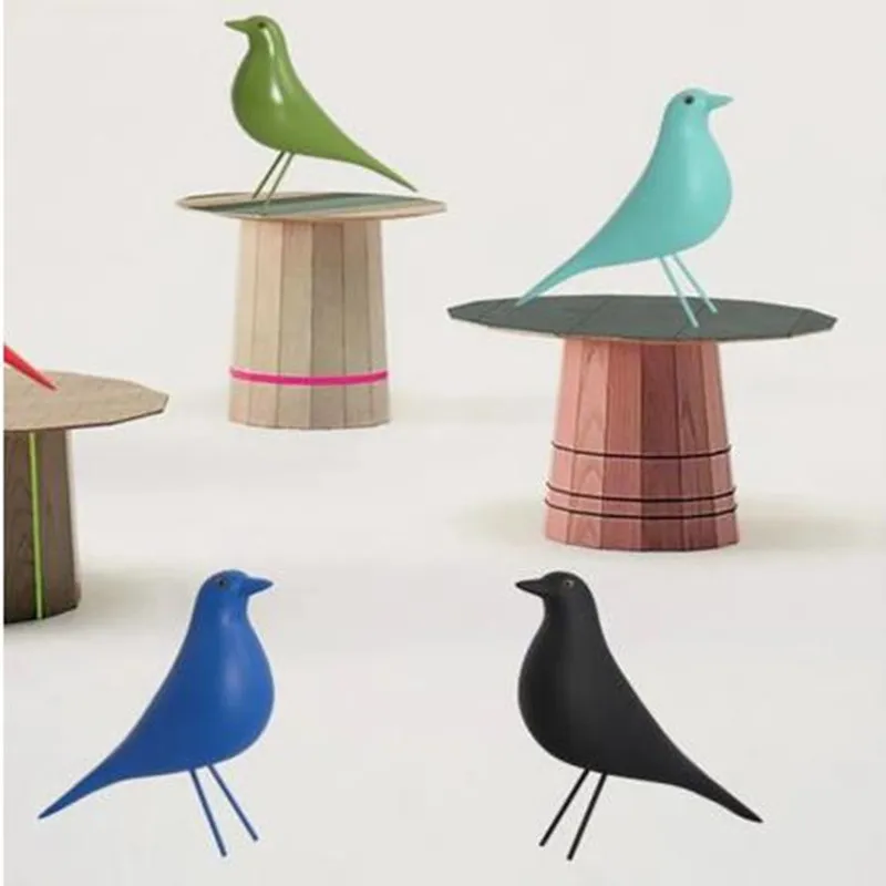 Оригинальный Европейский Декор для интерьера птицы из смолы офисное искусство