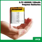 3,7 V Lipo cells 402020 120mah литиевая полимерная аккумуляторная батарея для MP3 MP4 MP5 ручка для чтения умный Браслет Bluetooth-гарнитура