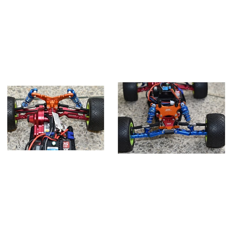 2 комплекта металлические задние/передние амортизаторы для LOSI 1/18 Mini-T 0 2WD Stadium Truck RC