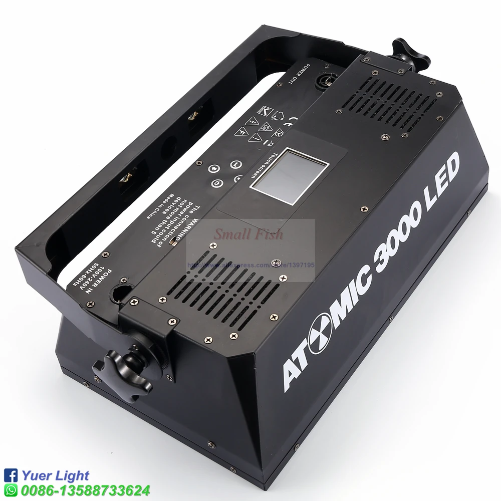 Koop Atomic 3000 LED DMX512 Strobe Licht Vervanging LED 3000W Strobe Lichten Nieuwe Aankomst Voor DJ Disco Party KTV Korea Japan Amerika