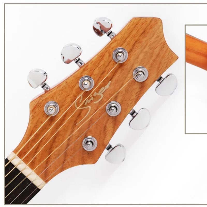 Гитара акустическая электрическая стальная струна 40 дюймов A Body гитара 6 струн