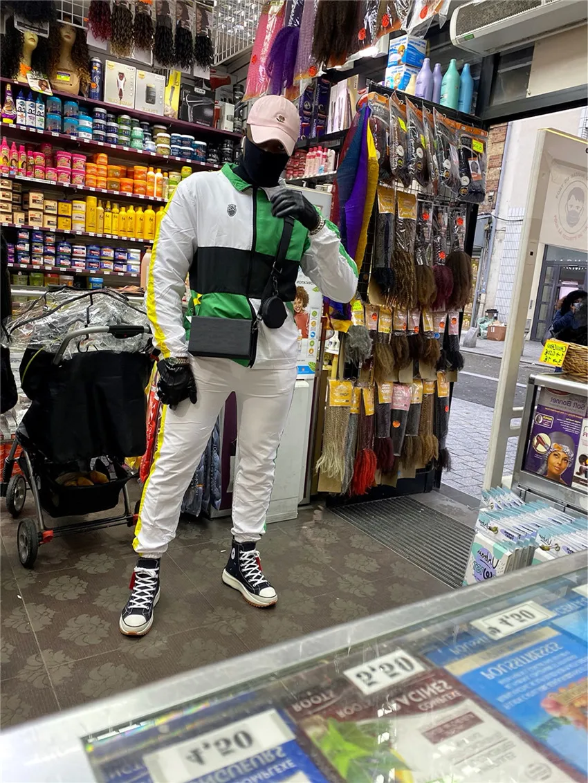 

Fashion Brand Men Ms Clothing Set Sportswear 2020 Autumn Hoodies Sweatshirts Sporting Sets Men's Tracksuits Couple Jacket+Pants