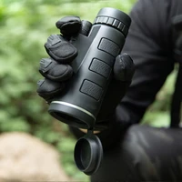 powerful 12 500x60 high power monocular professional binoculars portable camping hunting night vision binoculars hd